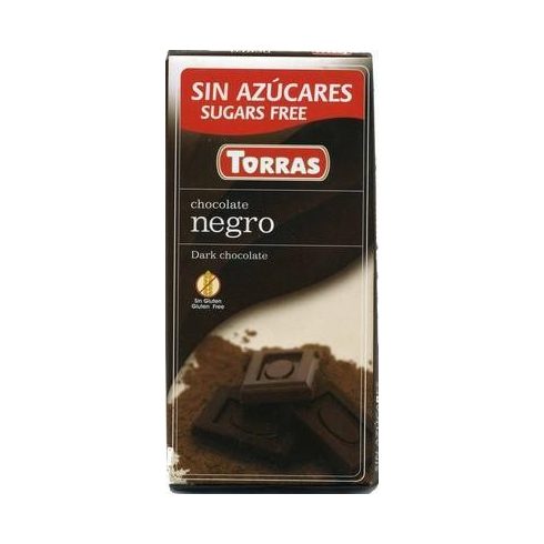 Torras Étcsokoládé maltitollal 75g