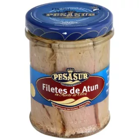 Pesasur Thunfischfilet in Olivenöl, 212 ml/195 g Glas