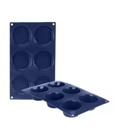 Ibili Silikon-Muffinform, 6-teilig, 870012
