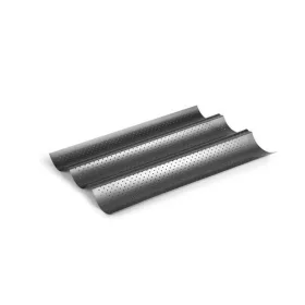 Ibili Baguette-Backform, 3-teilig, 38 x 24,5 cm, 824803