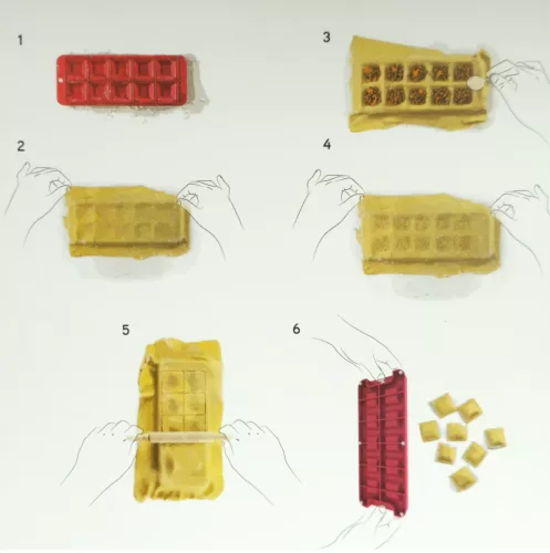 Ibili Ravioli-Set, quadratisch 683000