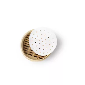   Ibili Dampfgarpapier für Bambusdämpfer, 17 cm, 75 Stück, 690917