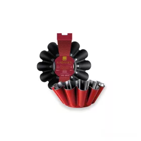   Ibili Brioche-Form „Karamell“, 22 cm, 373122, doppelwandig, Metall, BPA-frei, antihaftbeschichtet