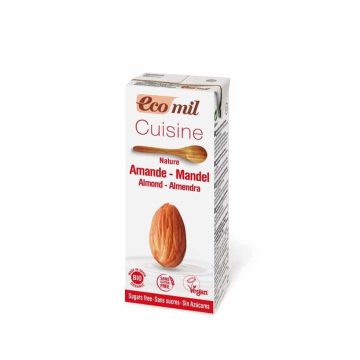   BIO Mandulás tejszín cukormentes 200ml Ecomil konyhai főzőalap