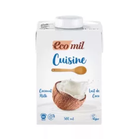 BIO-Kokosmilch 500ml Ecomil für den Küchengebrauch