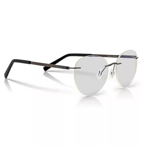 TrueDark® Daywalker Focus Blaulichtfilterbrille für den Tag, klare Gläser