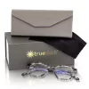 TrueDark® Daylights Brille mit Blaulichtfilter, Grau-Schildpatt, Klar