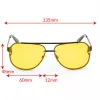 TrueDark® Daywalker Tran Bel-Air Aviator Sonnenbrille mit Blaulichtfilter für den Tag