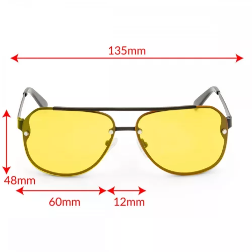 TrueDark® Daywalker Tran Bel-Air Aviator Sonnenbrille mit Blaulichtfilter für den Tag