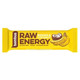 Bombus Bananen-Kokosnuss-Rohstücke 50g