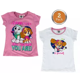   Paw Patrol „Sei du selbst“-T-Shirt-Set für Kinder, 2er-Pack, 3–4 Jahre / 98–104 cm