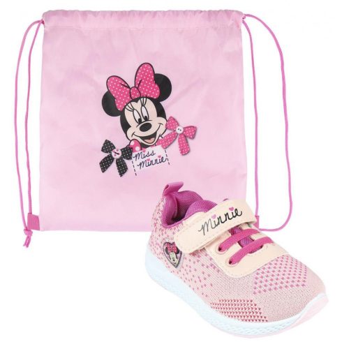 Disney Minnie Utcai cipő tornazsákkal 26