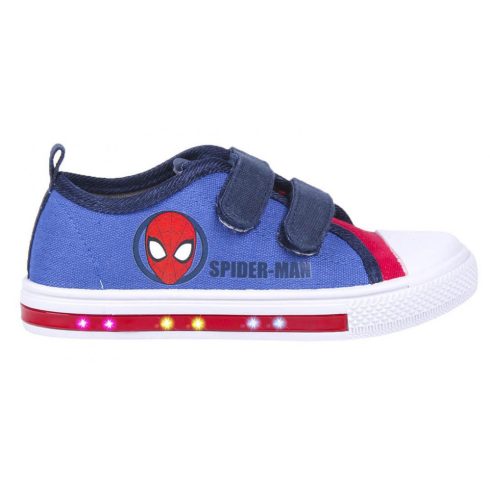 Pókember LED villogó, világító utcai cipő 28
