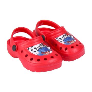   Katicabogár és Fekete macska kalandjai Red gyerek papucs clog 28/29