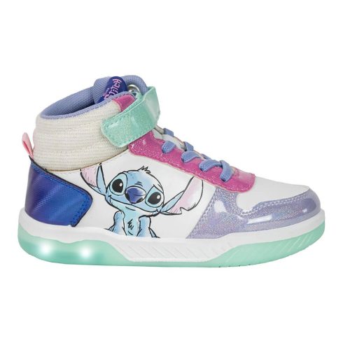 Disney Lilo és Stitch, A csillagkutya Cosmic LED villogó, világító utcai cipő 28