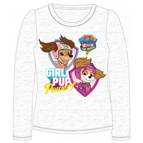 Mancs Őrjárat Girl Pup gyerek hosszú póló, felső 7 év / 122 cm