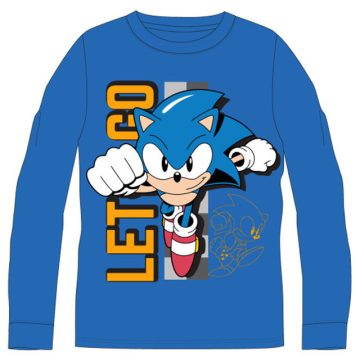   Sonic a sündisznó Ring gyerek hosszú ujjú póló, felső 6 év / 116 cm
