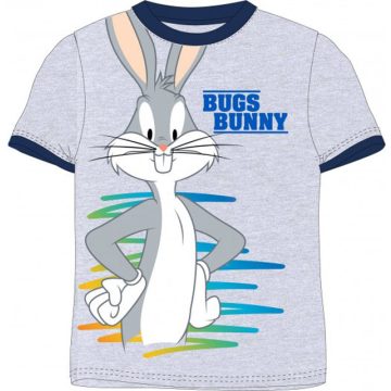   Bolondos Dallamok Bugs Bunny Grey gyerek rövid póló, felső 7 év / 122 cm