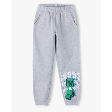   Minecraft Grey gyerek hosszú nadrág, jogging alsó 6 év / 116 cm