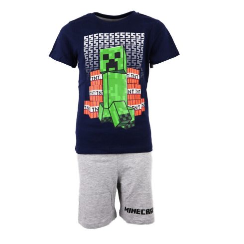 Minecraft gyerek rövid pizsama 8 év
