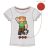 Minecraft Grey gyerek rövid póló, felső 5 év / 110 cm