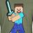 Minecraft Pixel Sword gyerek pulóver 6 év / 116 cm