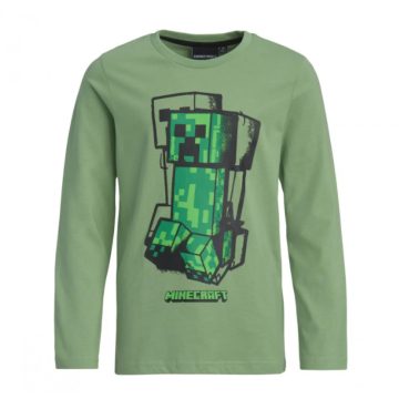   Minecraft Blockbuster gyerek hosszú ujjú póló, felső 10 év