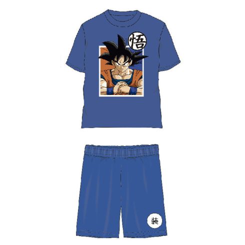 Dragon Ball Saiyan Blue gyerek rövid pizsama 10 év / 140 cm