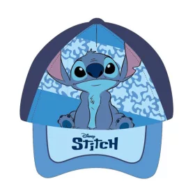   Disney Lilo a Stitch, Hviezdny psík, sladká tmavomodrá detská baseballová čiapka 52 cm