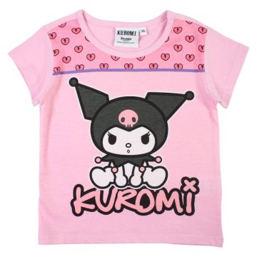   Hello Kitty Kuromi Light Pink gyerek rövid póló, felső 4 év / 104 cm