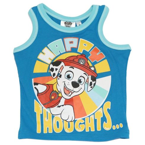 Mancs Őrjárat Happy Thoughts Blue gyerek rövid póló, felső 6 év / 116 cm