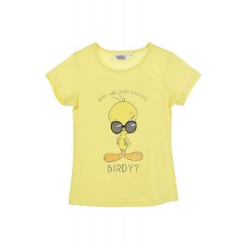  Bolondos dallamok Yellow rövid póló, felső 6 év / 116 cm