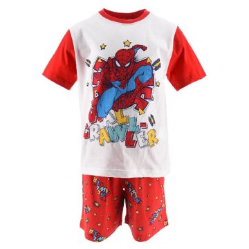   Pókember Wall Crawler Red gyerek rövid pizsama 4 év / 104 cm