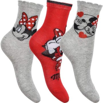 Disney Minnie Bow Red gyerek zokni 31/34