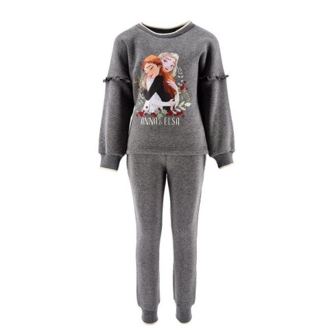 Disney Jégvarázs Fondness Grey gyerek flitteres melegítő, jogging szett 5 év / 110 cm