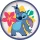 Disney Lilo és Stitch Palms csúszásmentes micro lapostányér