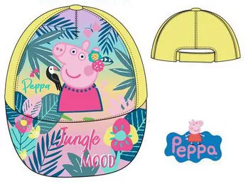 Detská baseballová čiapka Peppa Pig Jungle 52 cm