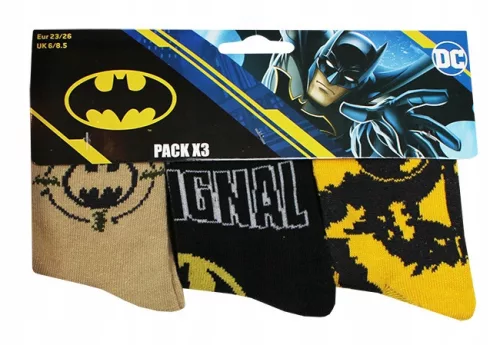 Detské ponožky Batman, veľkosť 27/30