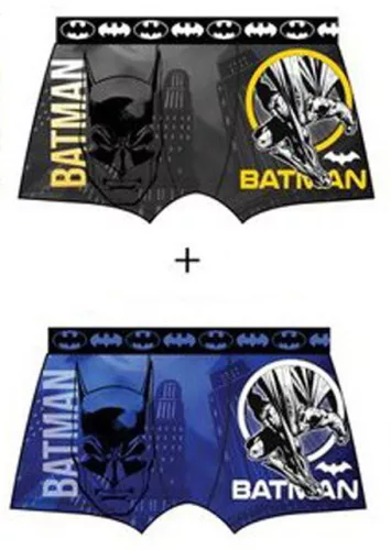 Batman City Defender Herren-Boxershorts, 2er-Pack, Größe M