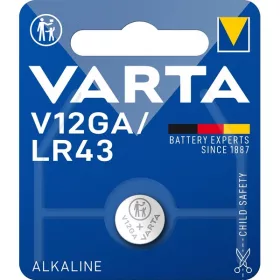   VARTA 4278101401 LR43 (V12GA) fotó és kalkulátor elem 1db/bliszter