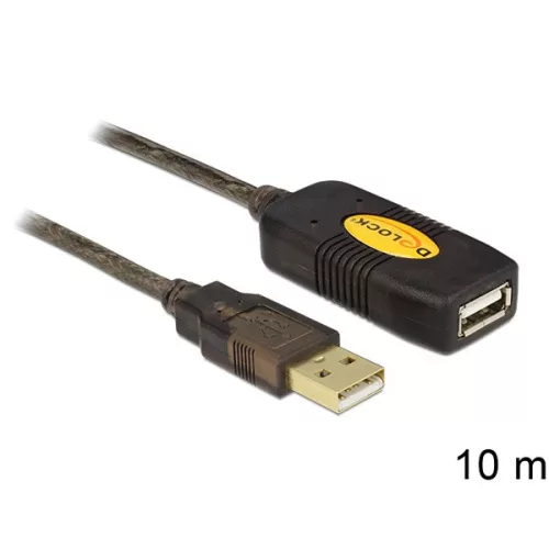 Delock 82446 Aktívny predlžovací kábel USB 2.0 10 m