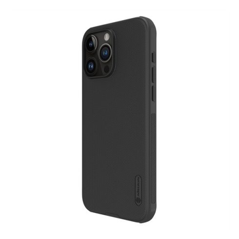 Nillkin Super Frosted Shield Pro Mágneses Apple iPhone 15 Pro Max műanyag tok, fekete