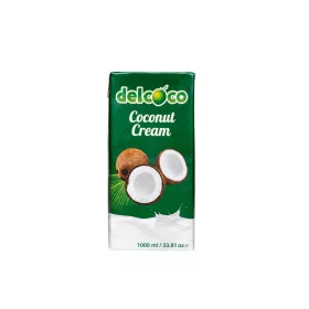 Delcoco Kokoscreme 1l mit 24% Kokosölanteil