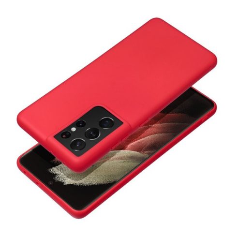 Forcell Soft szilikon hátlap tok, Samsung Galaxy A15 5G, piros