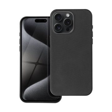 Woven iPhone 15 Pro MagSafe szövet tok, fekete
