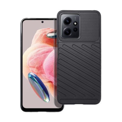 Forcell Thunder Xiaomi Redmi Note 12 4G tok, fekete