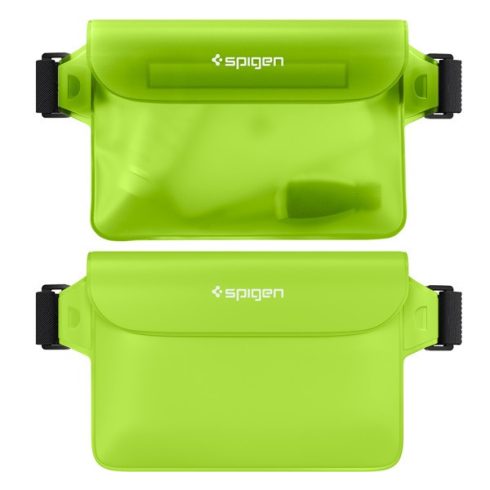 Spigen Aqua Shield vízálló táska, kaktusz zöld A620 (2db)