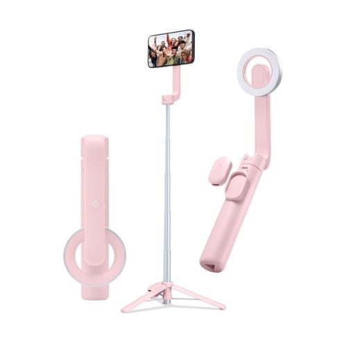 Spigen Magsafe Tripod Selfie bot, rózsaszín S570W