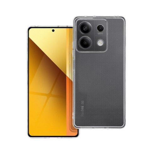Clear 2mm Xiaomi Redmi Note 13 5G tok, átlátszó (kamera védelemmel)