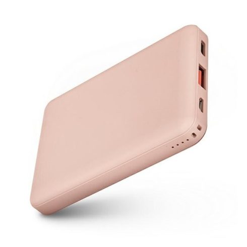 Uniq Fuele Mini 8000Mah USB-C PD hordozható Power bank / külső akkumulátor / powerbank, rózsaszín